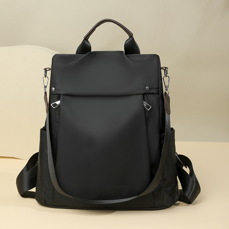 Fashion Backpack Women - 여성용 가방 분리형 스트랩 옥스포드 패브릭