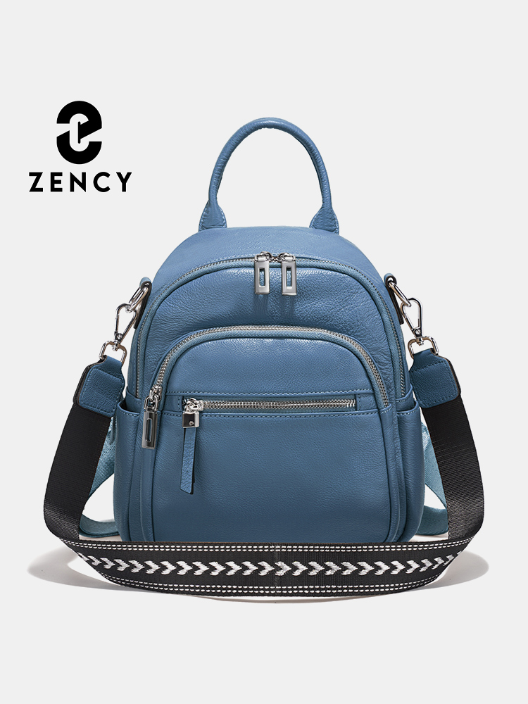 Fashion Backpack Women - Zency 정품 가죽 소형 배낭 배낭