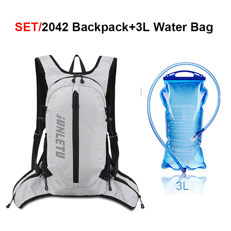 새로운 야외 스포츠용 배낭 및 물통 세트, 3L 사이클 - Hiking Backpack Waterproof 리뷰 및 가격
