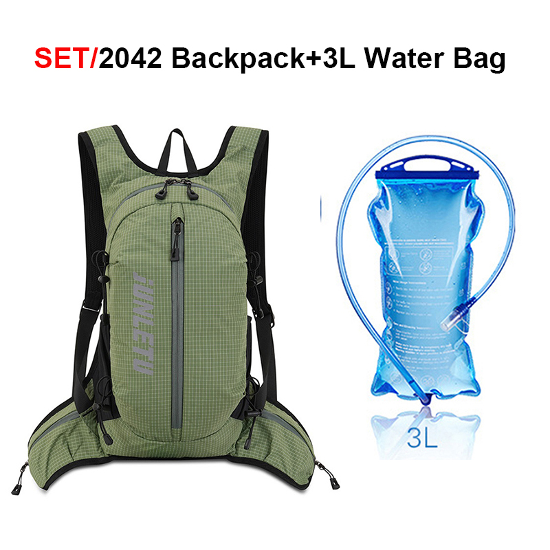 새로운 야외 스포츠용 배낭 및 물통 세트, 3L 사이클 - Hiking Backpack Waterproof 리뷰 및 가격